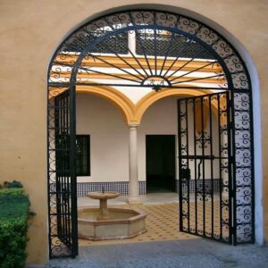 درب حیاط فلزی در سبزوار