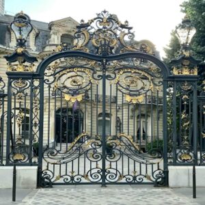 درب حیاط فلزی در مهرشهر کرج