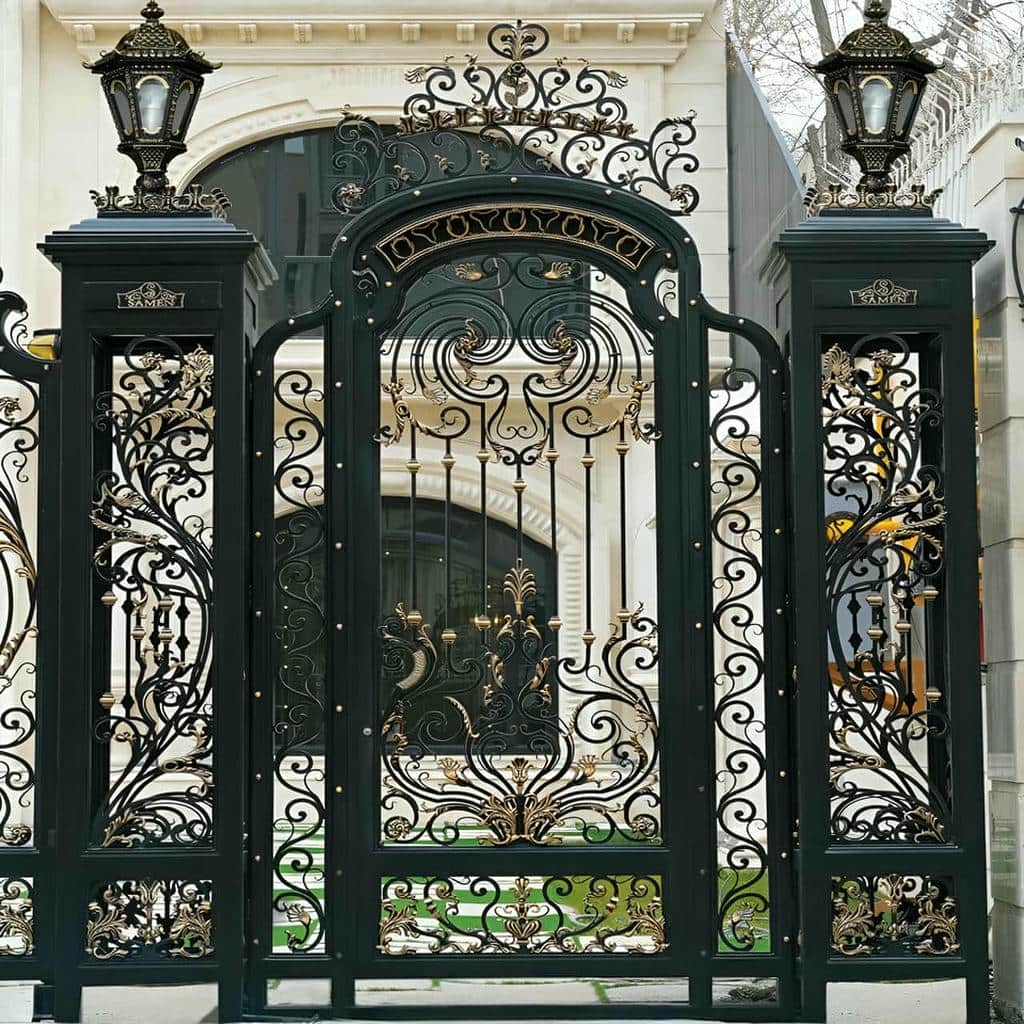 خرید درب حیاط فلزی مدرن در بوشهر