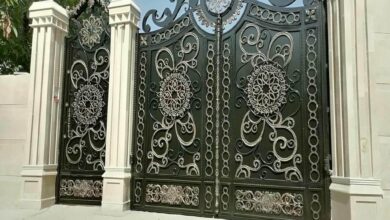 درب حیاط فلزی در یاسوج