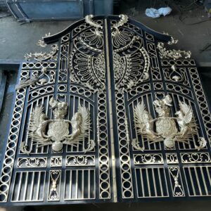 درب حیاط فلزی در دماوند