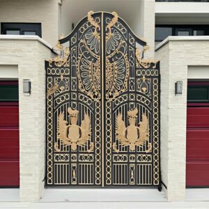 درب حیاط فلزی در پردیس