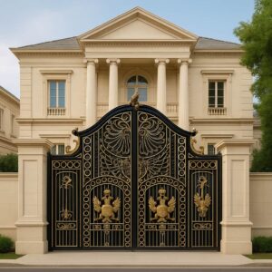 درب حیاط فلزی در بجنورد