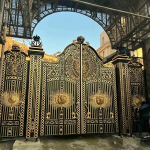 درب حیاط فلزی در پرند