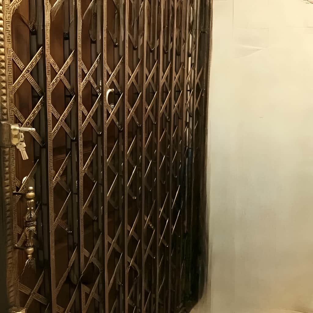 محافظ درب آپارتمان با آهن مقاوم بدنه