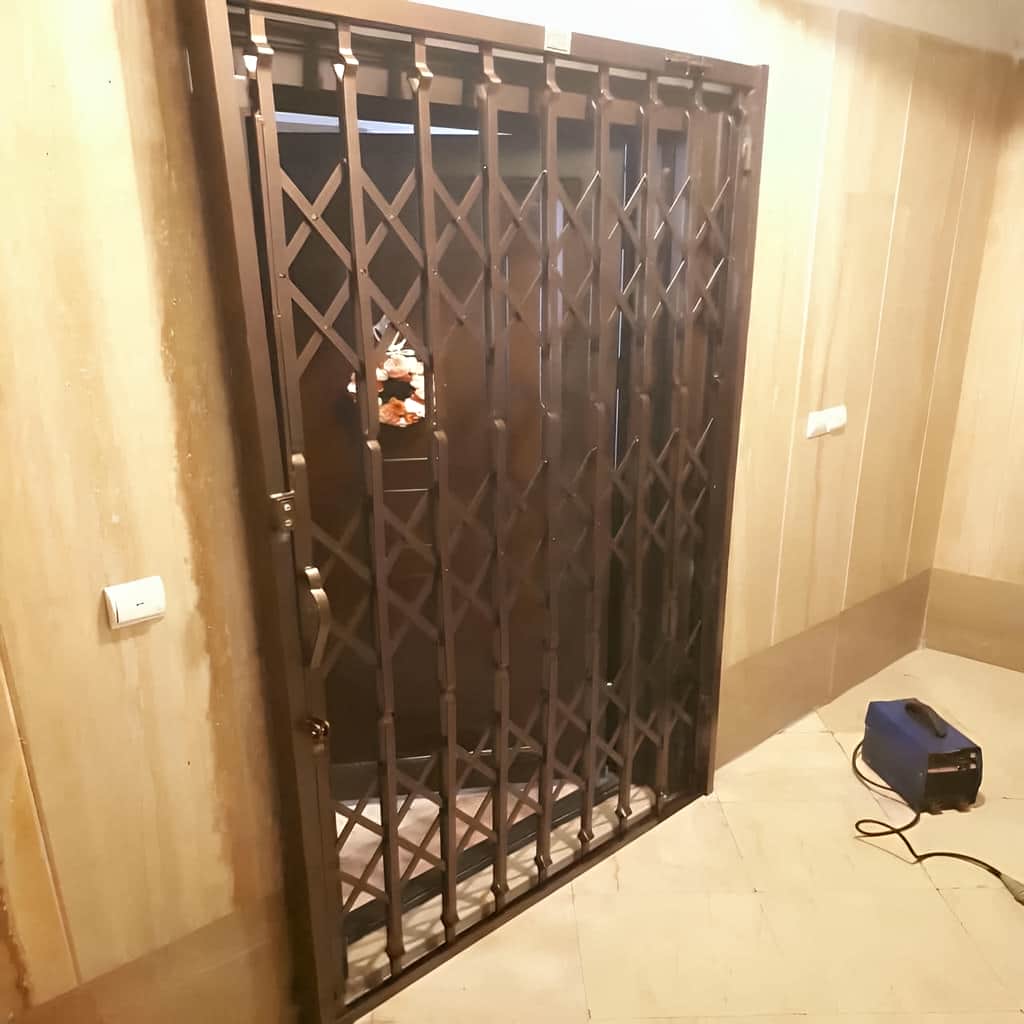 انواع حفاظ فلزی با فریم تراز شده