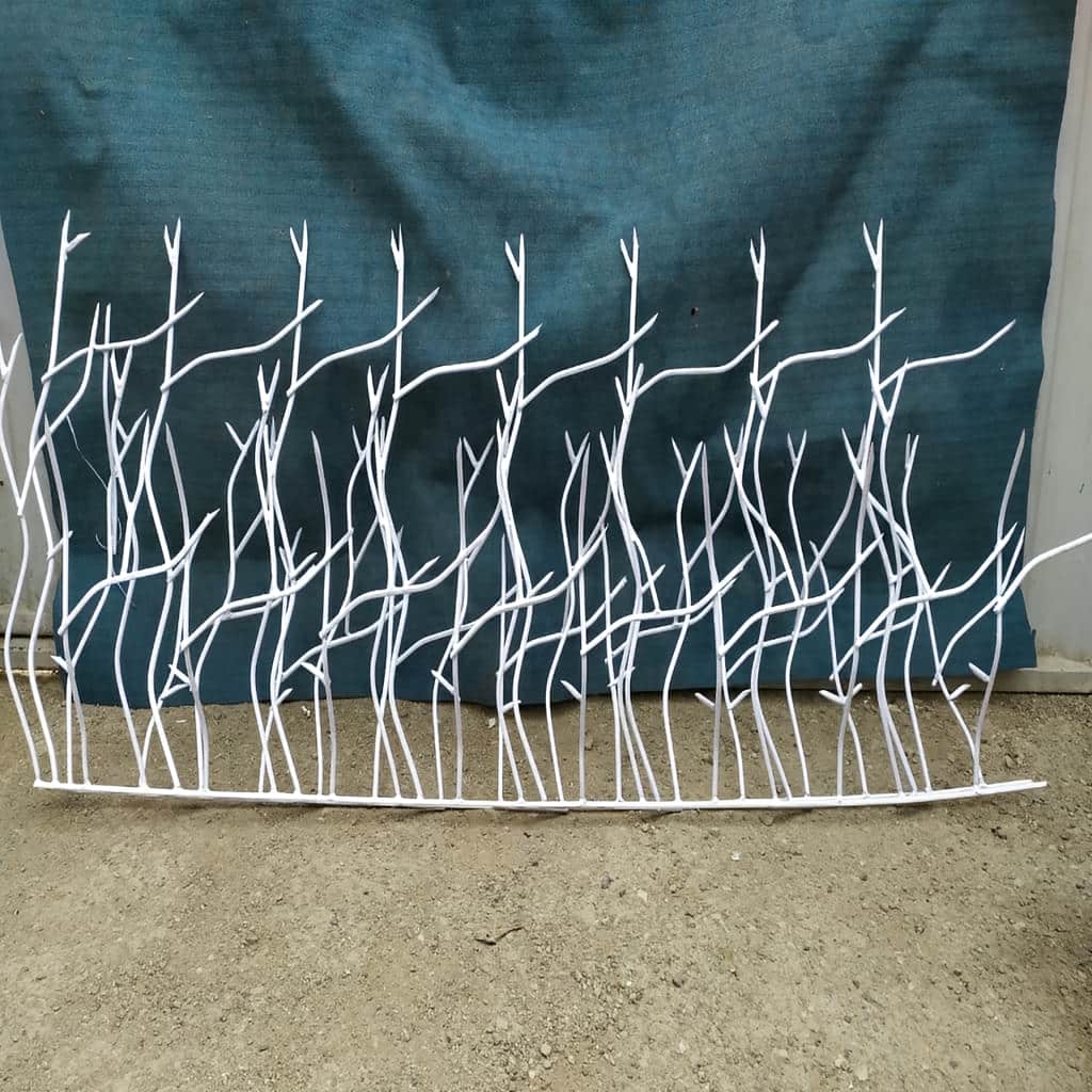 نصب نرده سی ان سی برای پارکینگ و حیاط