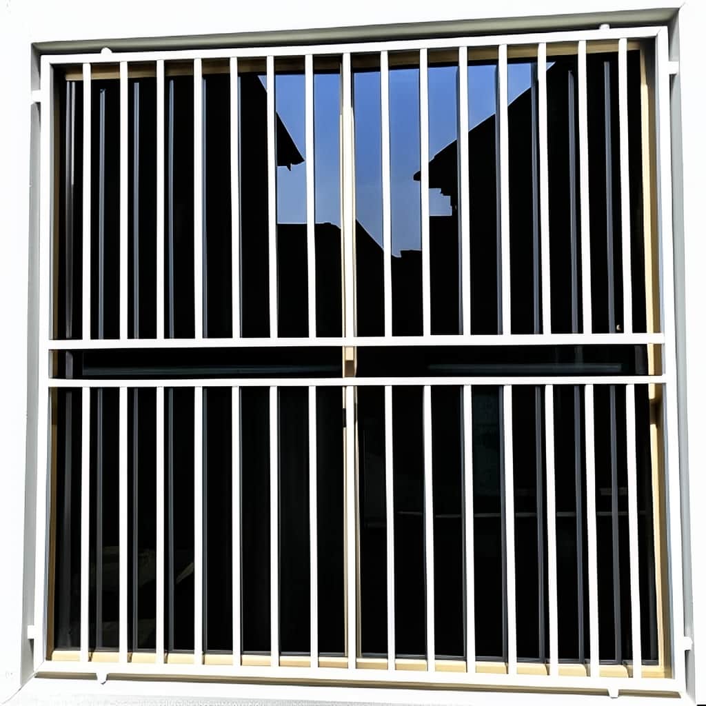 حفاظ پنجره فلزی هنگام نصب روی دیوار