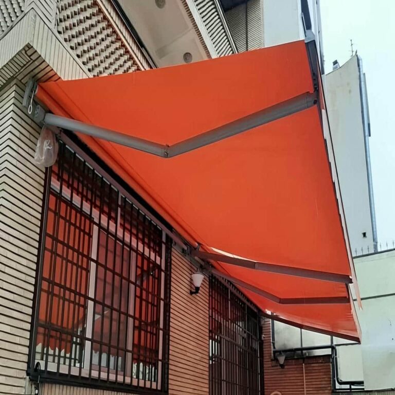نصب استاندارد سایبان برقی تراس و بالکن