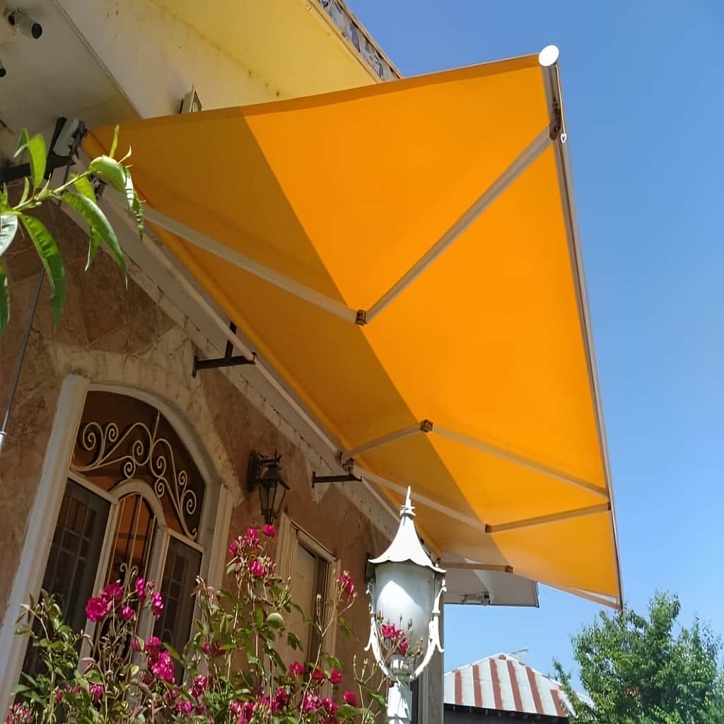 سایبان برقی ضد UV برای محافظت پوست و مبلمان