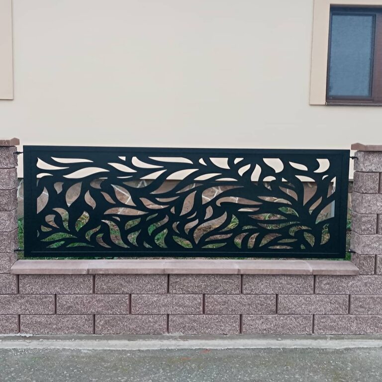 نرده سی ان سی مدرن مینیمال