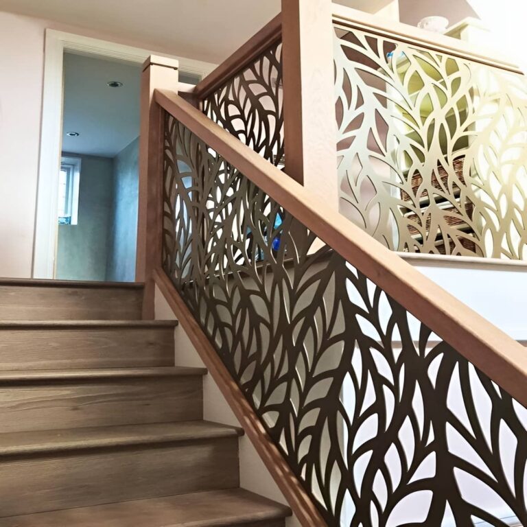 نرده فلزی سی ان سی دکوراتیو