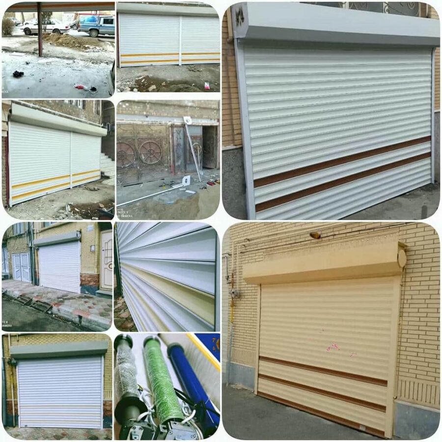 کرکره برقی پارکینگ مسکونی ساختمان