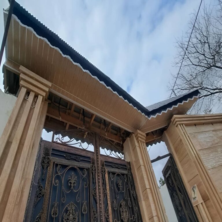 آردواز شیک سردرب حیاط