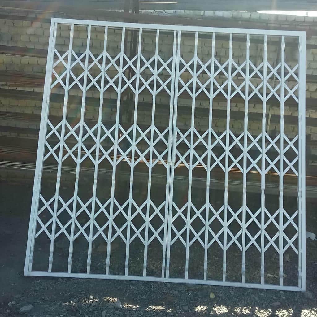 حفاظ آکاردئونی دو جداره ورودی فشرده برای نمای رسمی