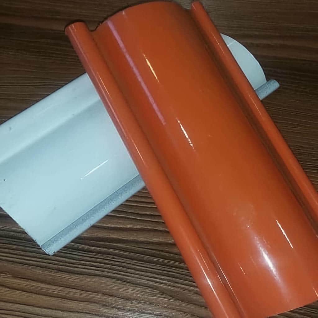 ساخت کرکره برقی تیغه آلومینیوم با پوشش رنگ مات