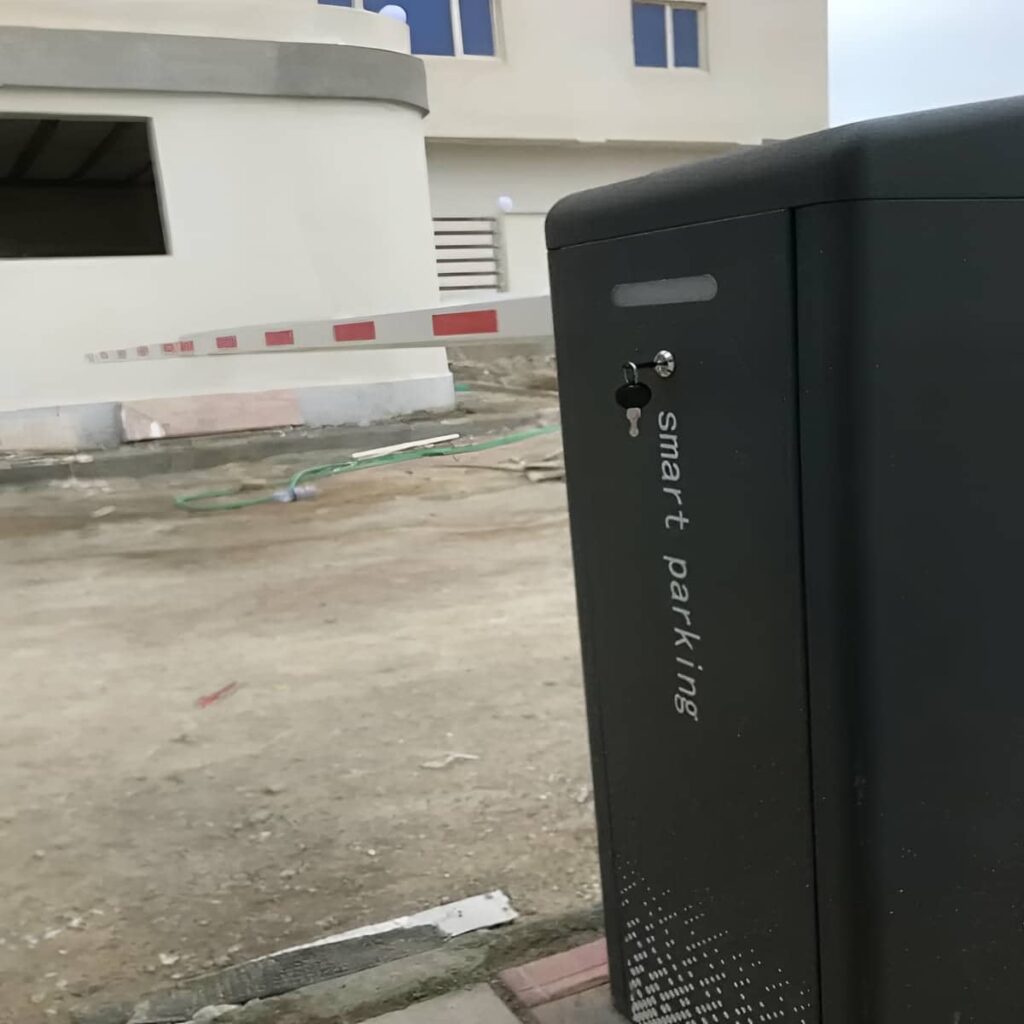 فروش راهبند ستونی بولارد امنیتی با حلقه LED
