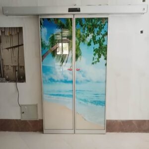 11 مدل درب اتوماتیک شیشه ای گردان لابی