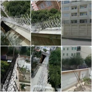 8 مدل حفاظ دیوار با میلگرد آجدار