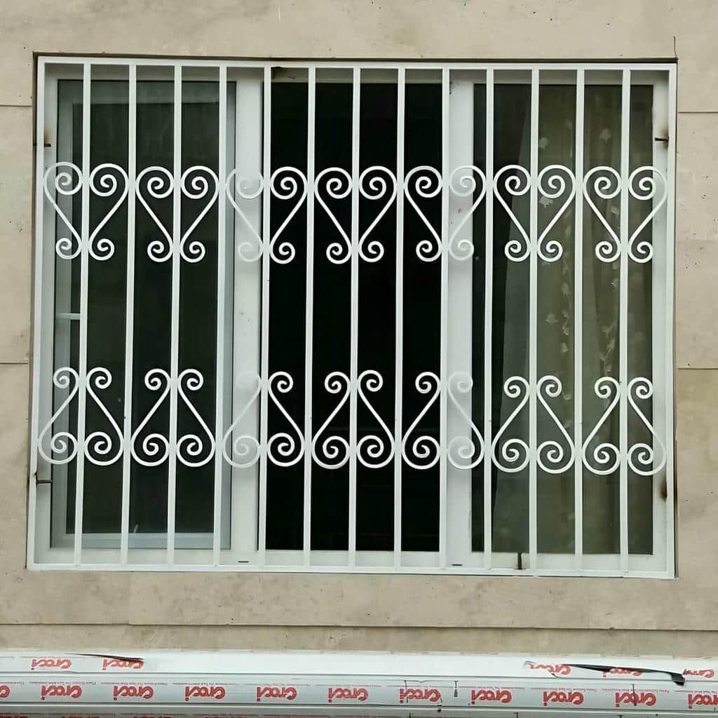 14 طرح حفاظ پنجره آهنی پروفیلی طبقه همکف