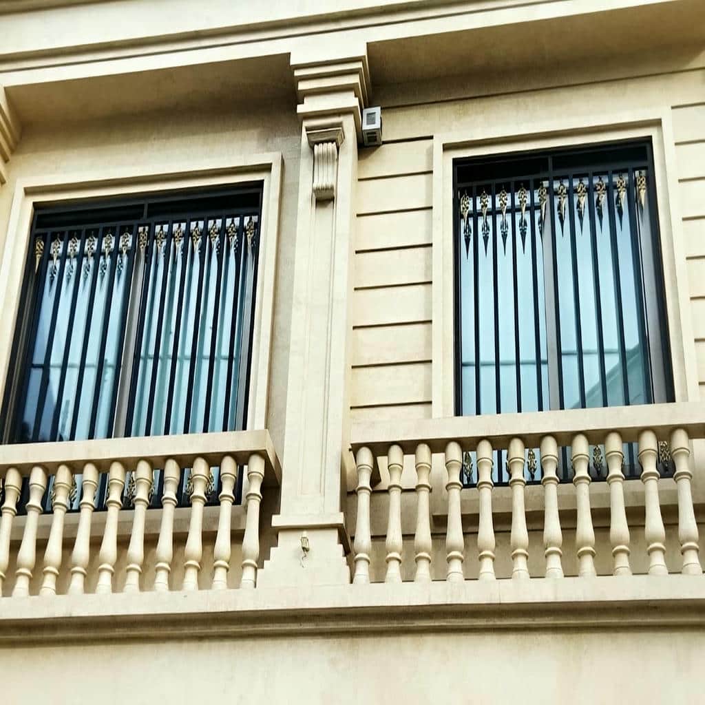 سفارش حفاظ پنجره شیک قاب دار با ابعاد اختصاصی