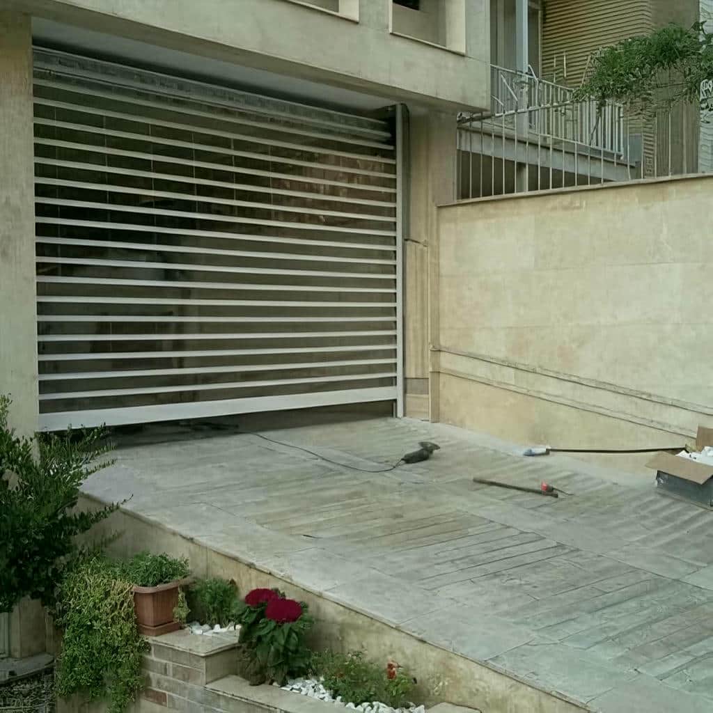 9 نمونه درب کرکره ای پارکینگ اتوماتیک