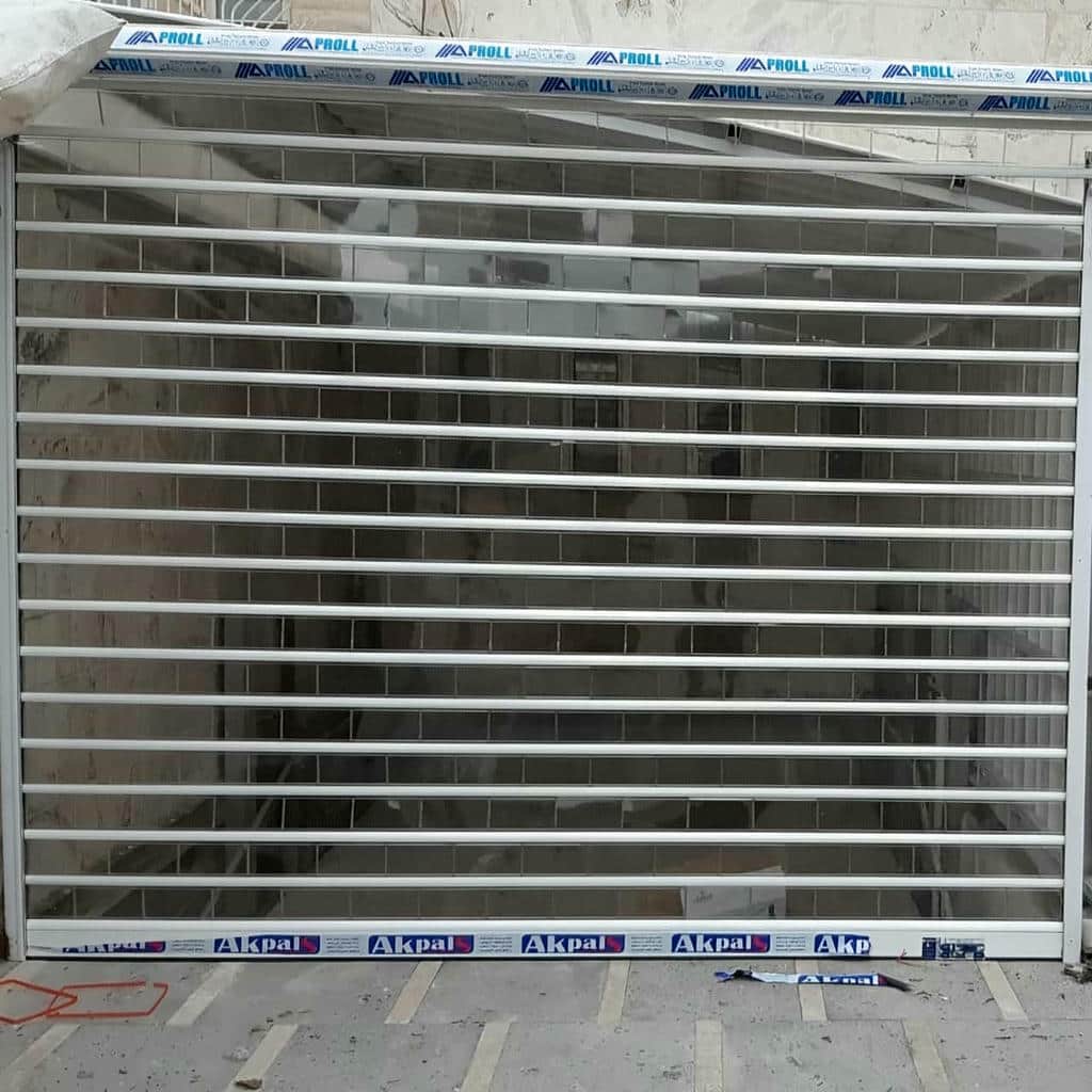 12 مدل کرکره برقی ضد سرقت فروشگاهی