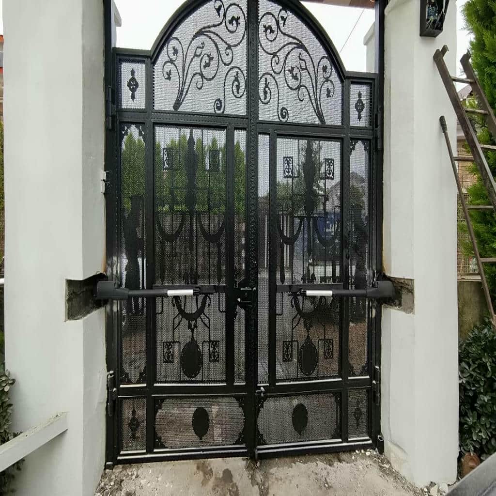 فروش جک درب پارکینگ بی صدا با بدنه خاکستری