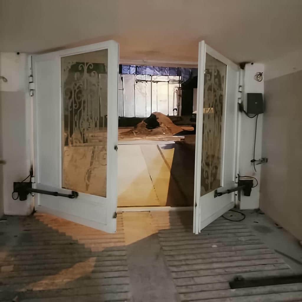 فروش جک درب پارکینگ هیدرولیک صنعتی با پوسته مشکی