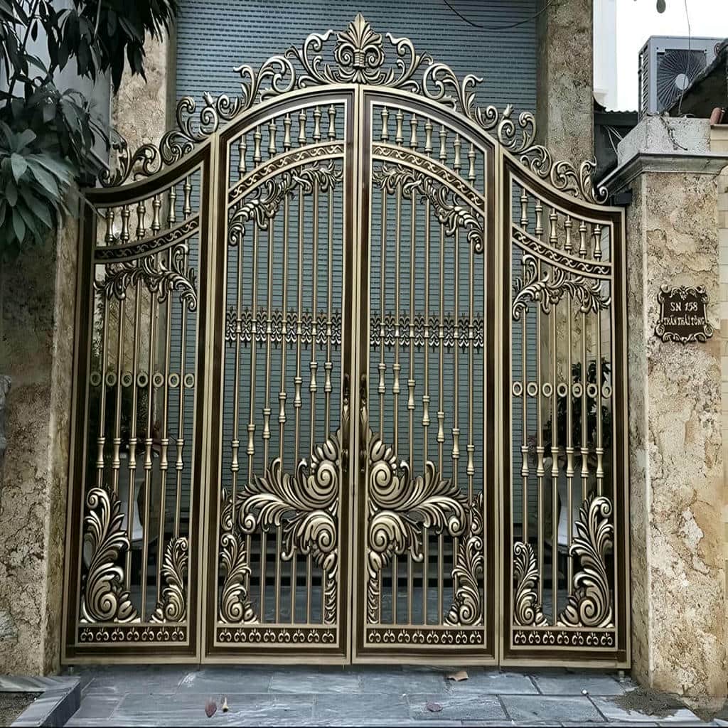 6 مدل درب آهنی شیک ورودی حیاط