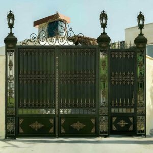8 مدل درب حیاط ورودی محوطه