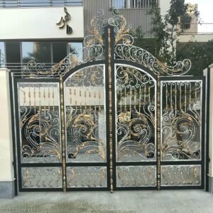 12 طرح درب حیاط طاق دار