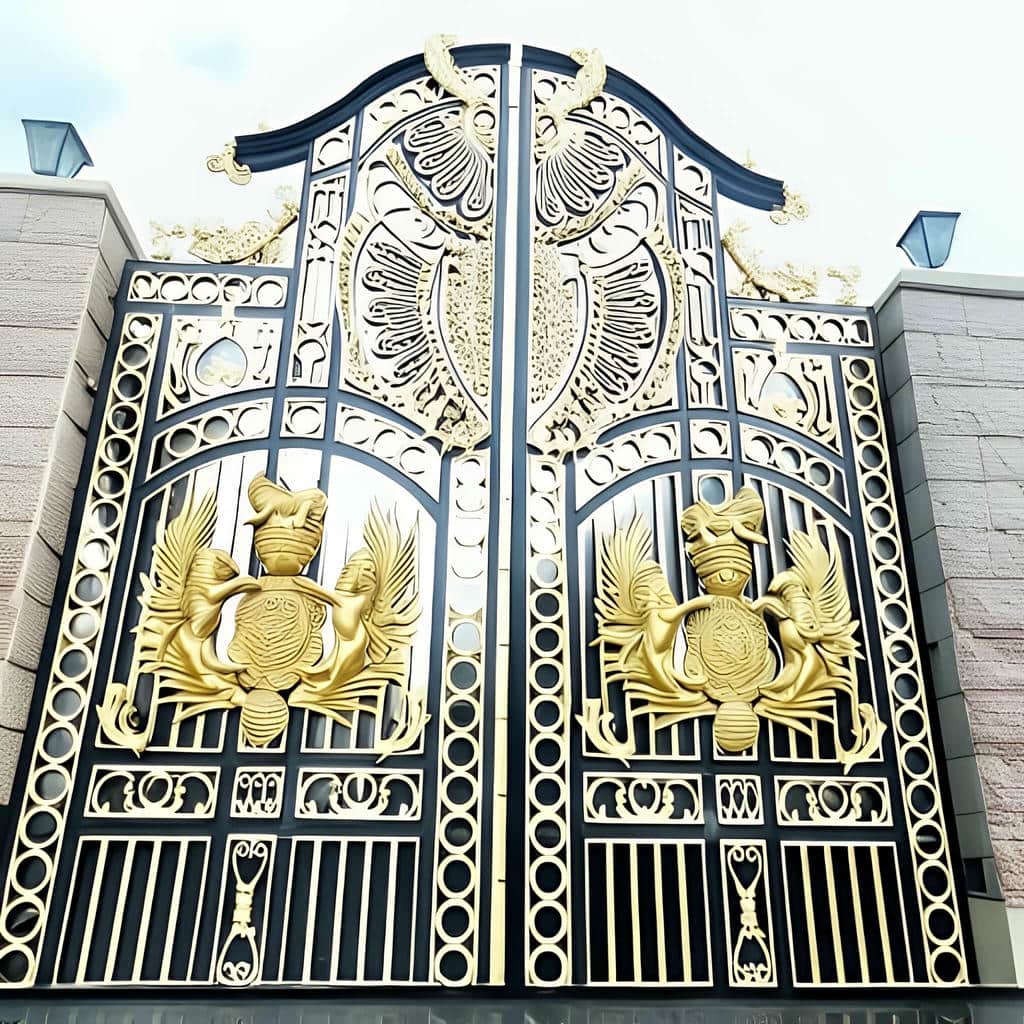 13 مدل درب ویلایی مینیمال خطی