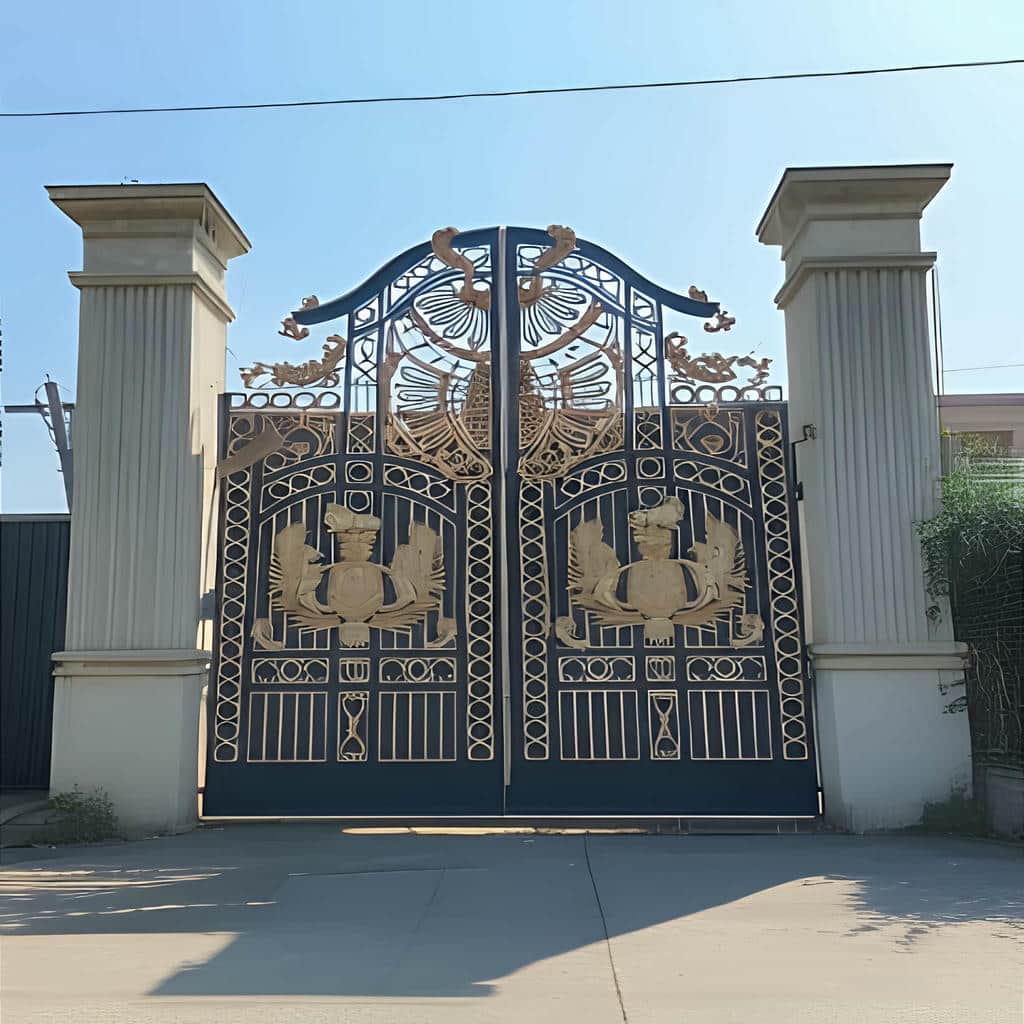فروش درب پارکینگ طرح چوب ترموود برای نمای مدرن فروش درب پارکینگ طرح چوب ترموود برای نمای مدرن