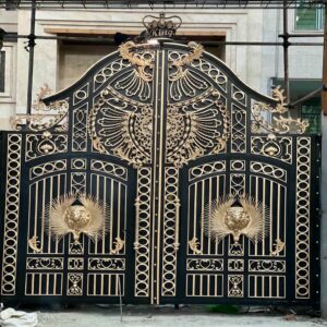 9 مدل درب باغی ویلایی فرفورژه