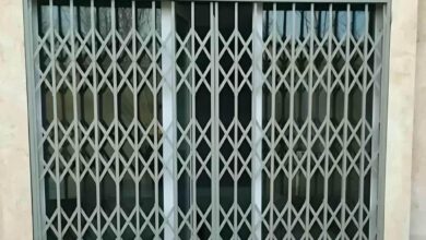 8 نمونه حفاظ پنجره ریلی بازشو
