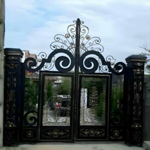 9 مدل درب حیاط شاسی سنگین