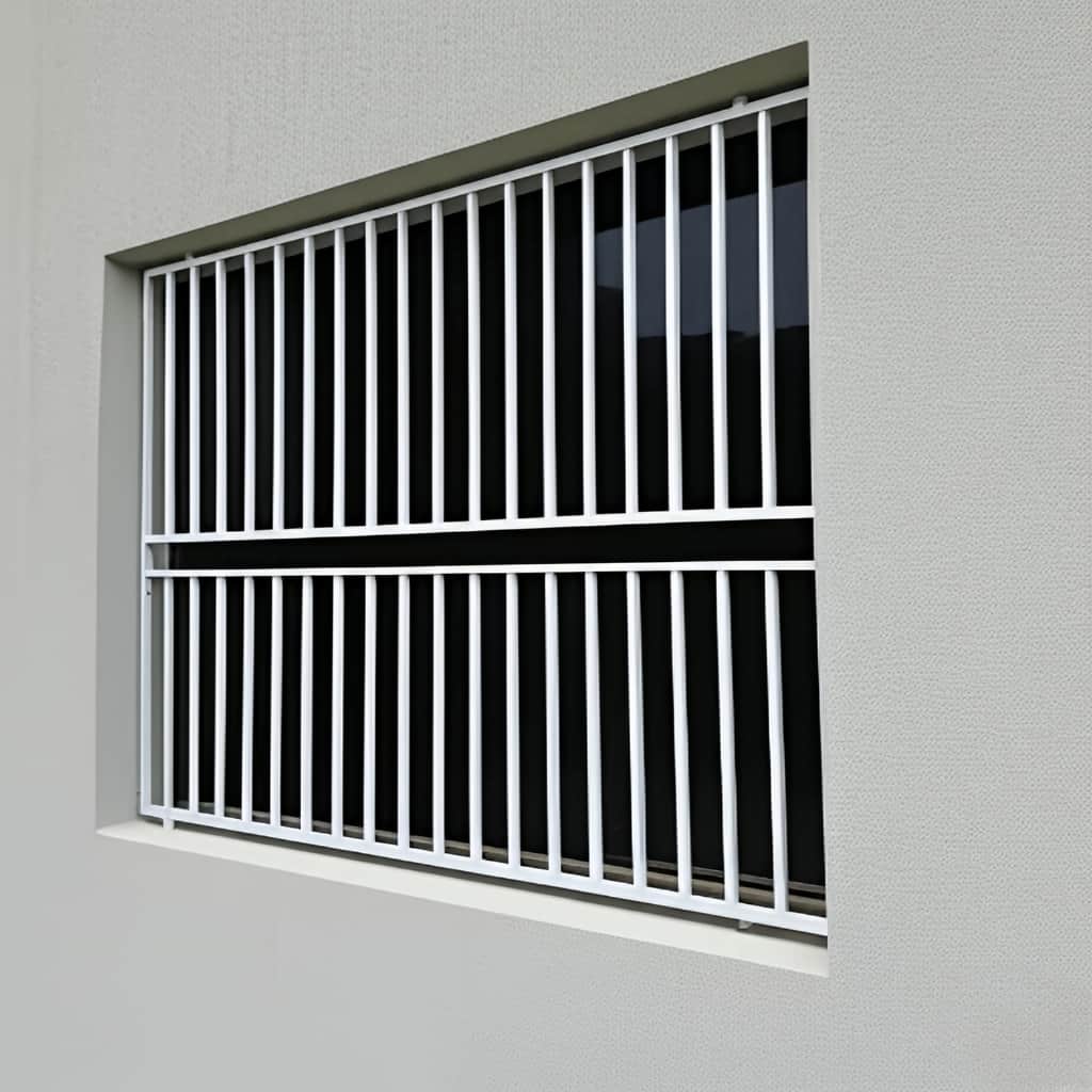حفاظ پنجره آهنی با پوشش یکدست