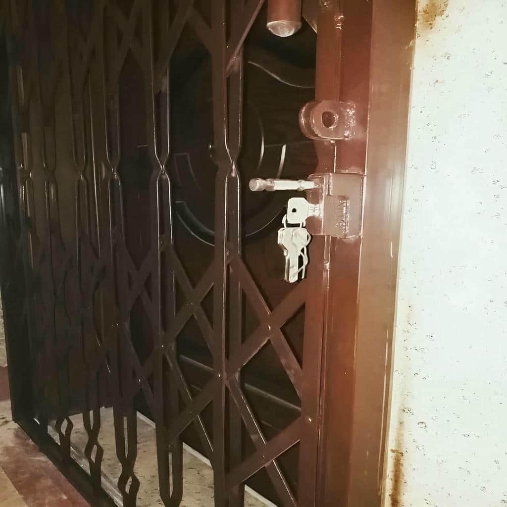 حفاظ درب ضد سرقت مناسب نصب تخصصی ورودی