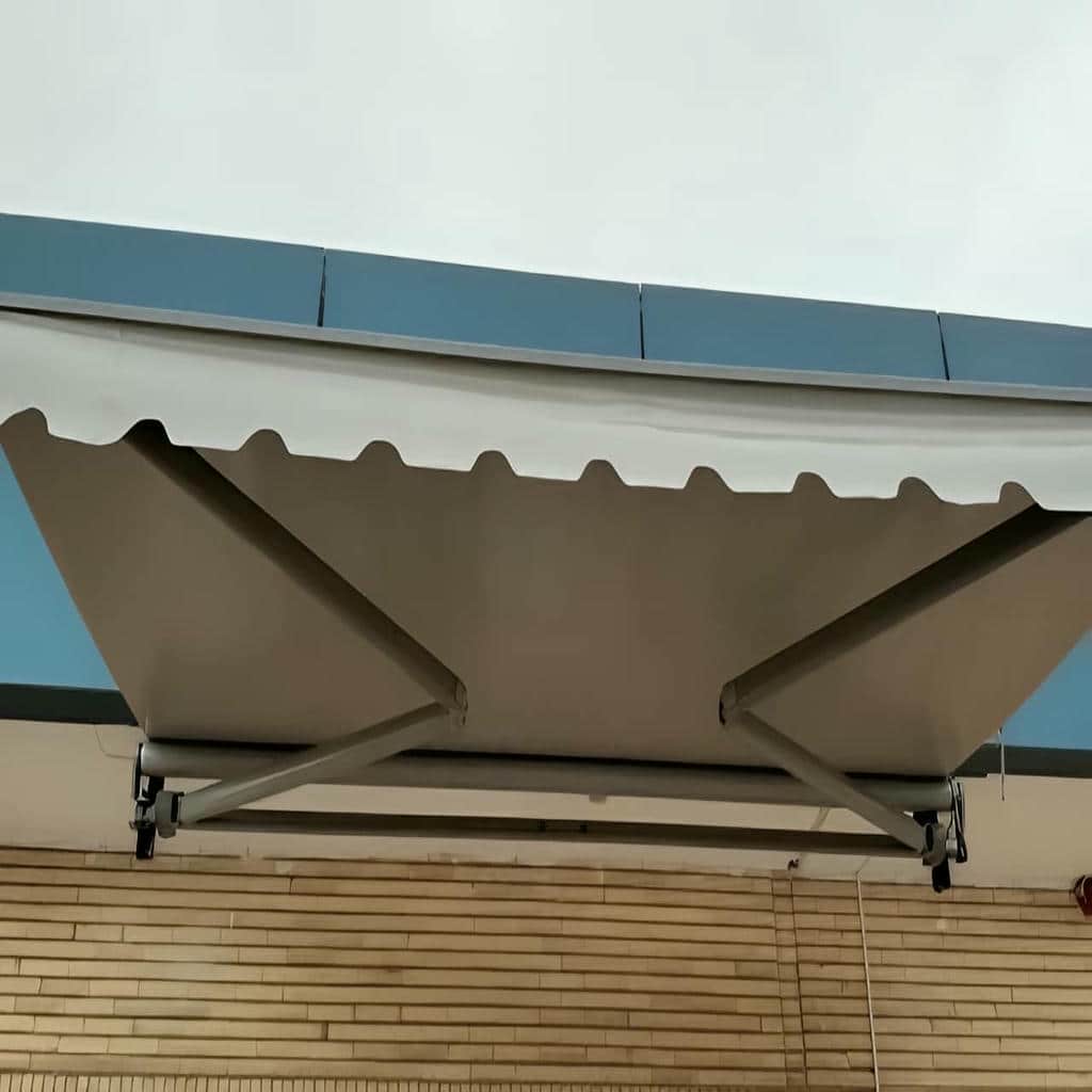 مرکز عرضه و اجرای چادر برقی برای نمای مدرن و مینیمال
