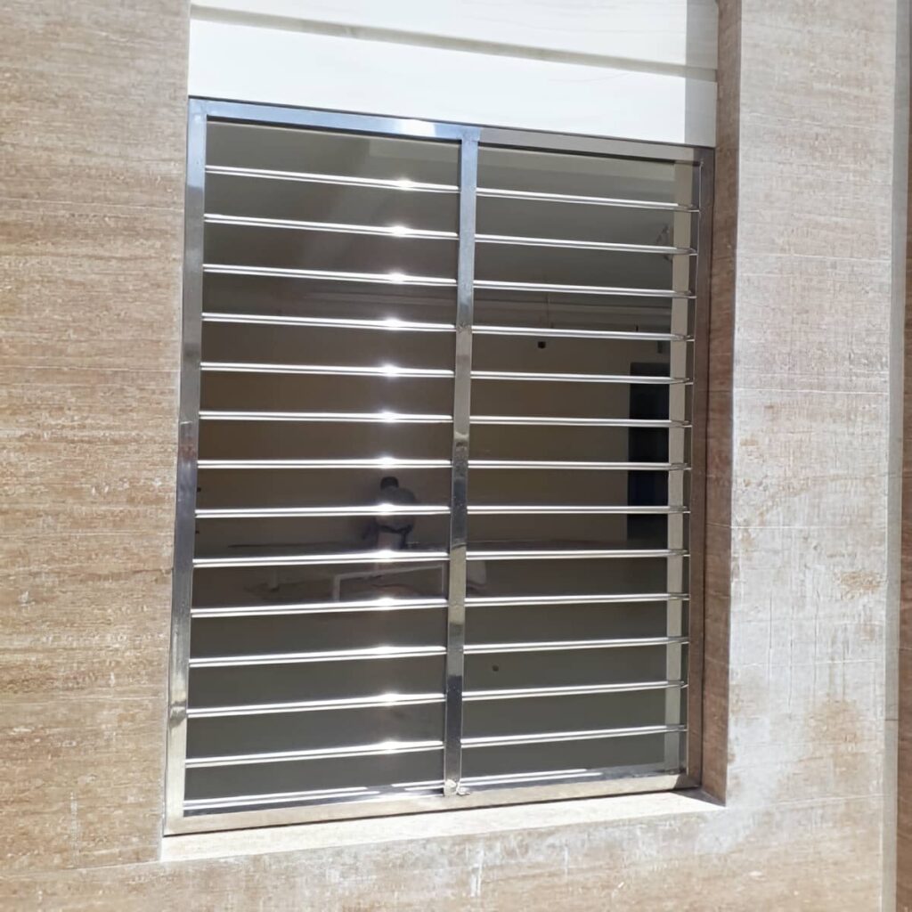 نرده پنجره سفارشی آماده اجرای تخصصی