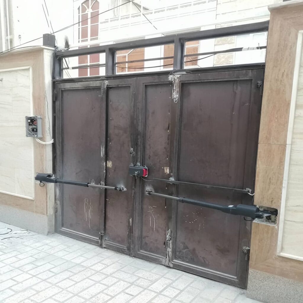 موتور درب پارکینگ متناسب با وزن سازه