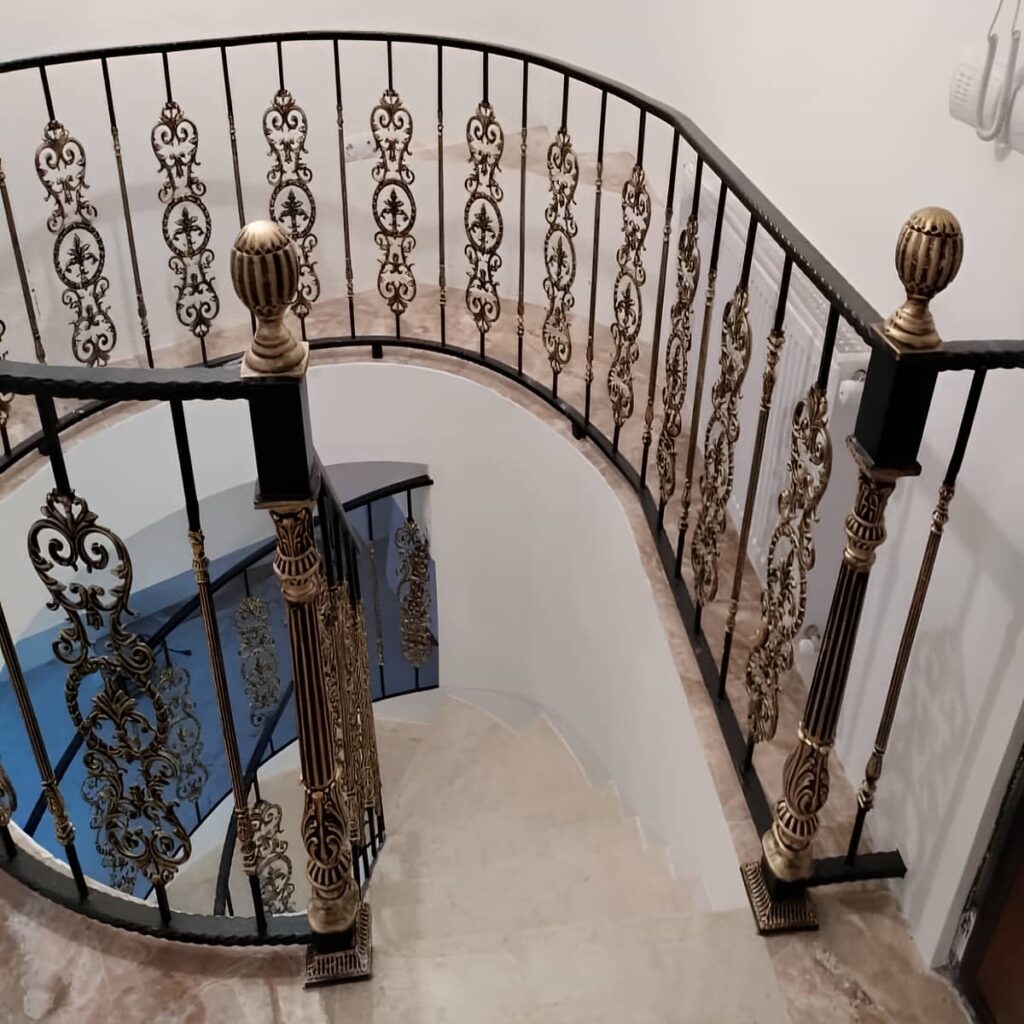 نرده فرفورژه بالکن آماده اجرای تخصصی