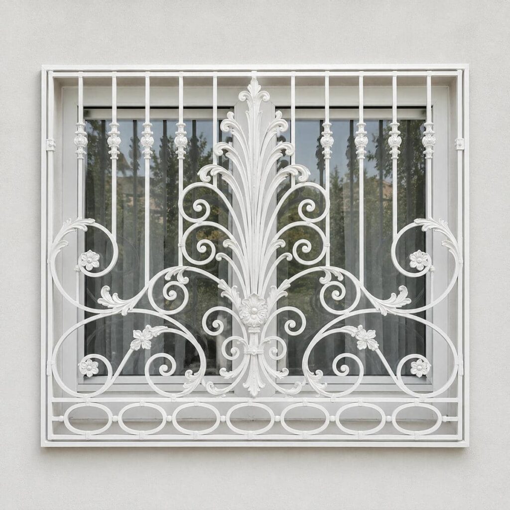 حفاظ پنجره فرفورژه آماده اجرای تخصصی