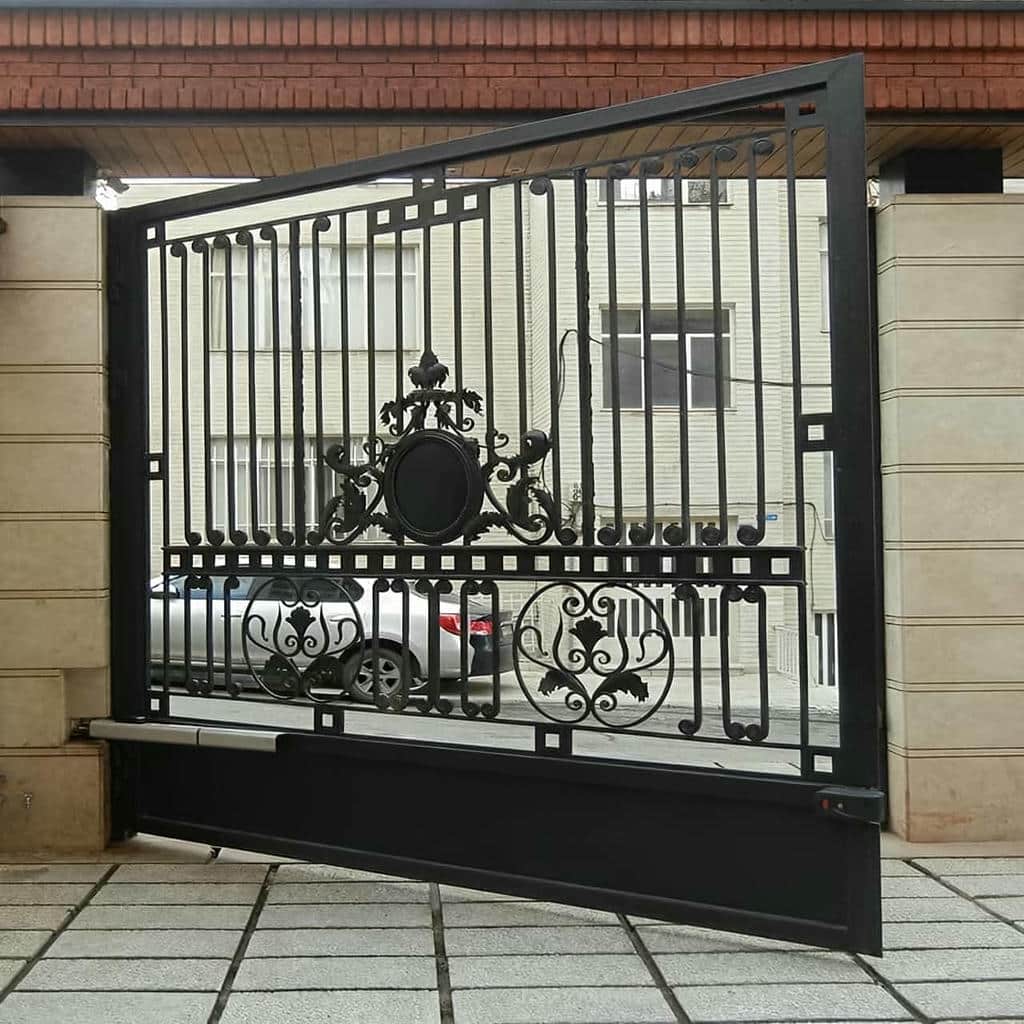 جک درب پارکینگ بازویی برای ورودی ویلایی استان کردستان