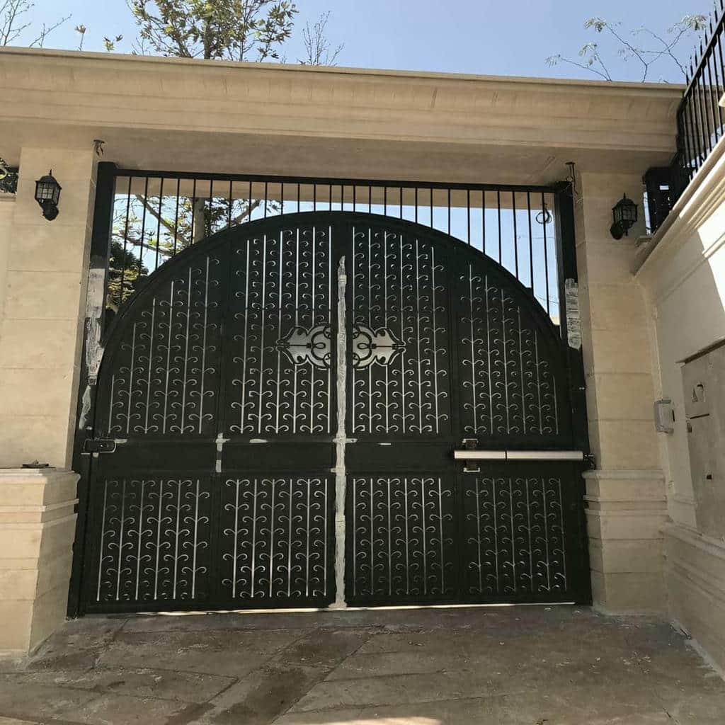 جک درب پارکینگ کنار لنگه آهنی استان قزوین