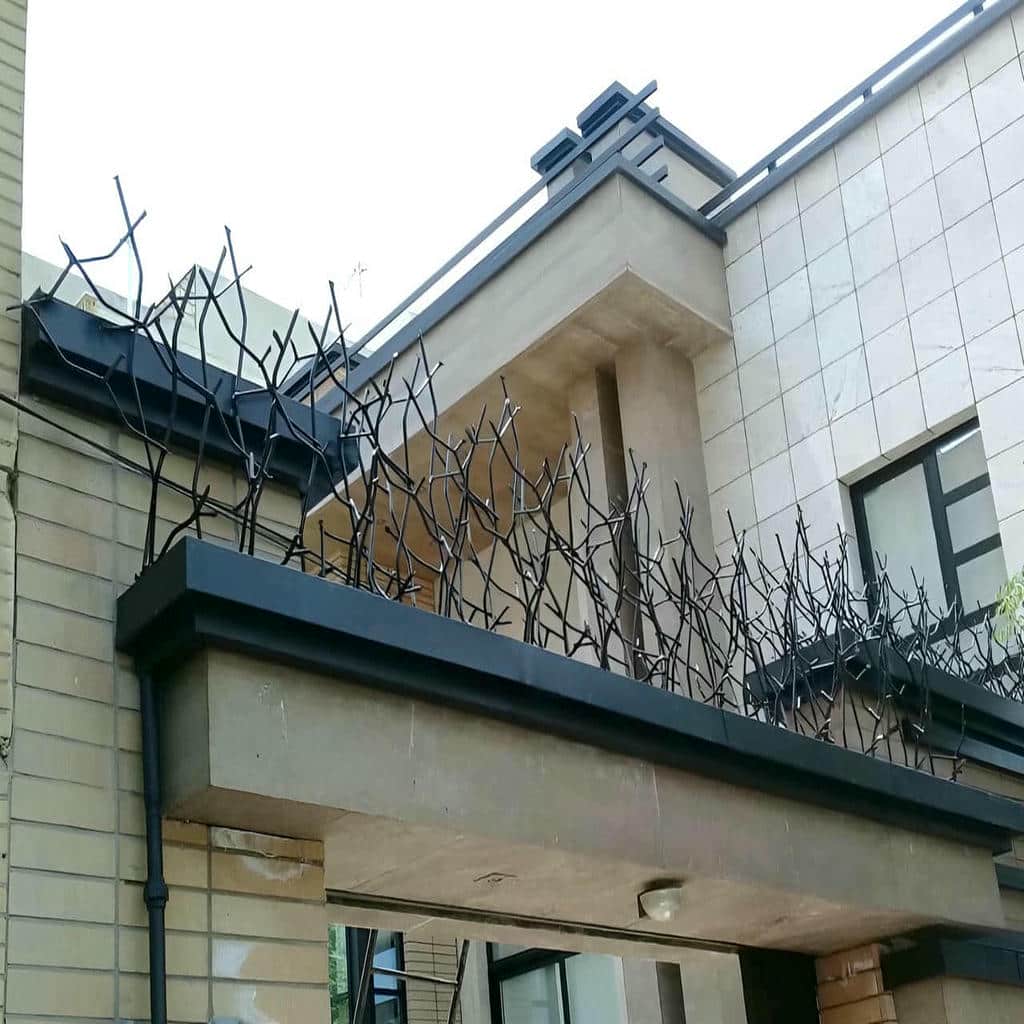 حفاظ دیوار در استان زنجان با فرم چند شاخه حفاظ دیوار در استان زنجان با فرم چند شاخه