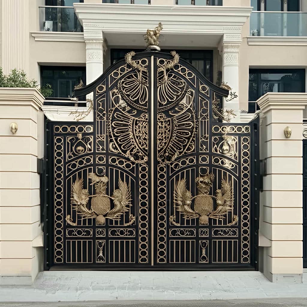 درب حیاط در اردبیل برای ورودی پارکینگ ویلایی درب حیاط در اردبیل برای ورودی پارکینگ ویلایی