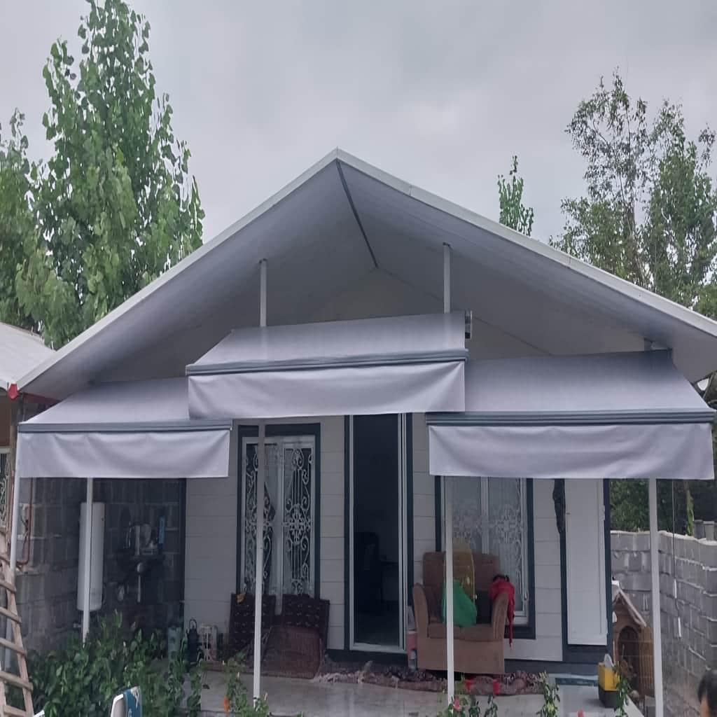 سایبان برقی در بجنورد برای ورودی مغازه