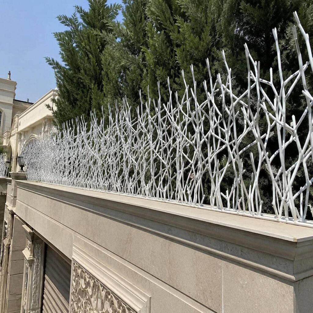 نمونه نصب حفاظ دیوار روی دیوار پارکینگ در استان چهارمحال و بختیاری
